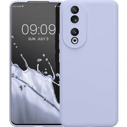 KWmobile Θήκη Σιλικόνης Honor 90 με Πλαίσιο Κάμερας - Lavender (61742.108)