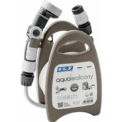 GF Garden Aquabalcony Λάστιχο Ποτίσματος Σετ 10m Γκρι-Καφέ