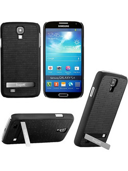 BUGATTI ΘΗΚΗ SAMSUNG I9505 FACEPLATE CLIP ON COVER PREMIUM BLACK