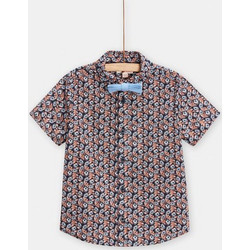 Παιδικό Πουκάμισο για Αγόρια Blue/Red Pattern ΕΚΡΟΥ