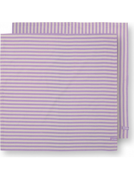 PIP STUDIO ΣΕΤ/2 ΒΑΜΒΑΚΕΡΕΣ ΠΕΤΣΕΤΕΣ ΣΕ ΡΙΓΕ ΛΙΛΑ 65cm X 65cm