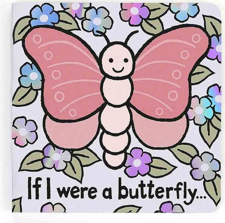 Jellycat BB444BUT Jellycat Books If I Were A Butterfly.Board Book