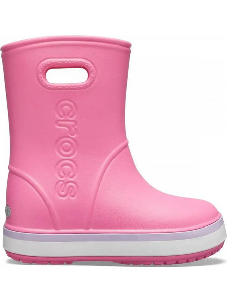 CROCBAND RAIN BOOT K Pink Lemonade