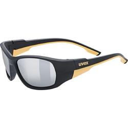 Uvex Sportstyle Παιδικά Γυαλιά Ηλίου με Καθρέπτη Μαύρα 514