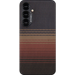 Θήκη Pitaka MagSafe ARAMID CARBON MagEZ 4 για Samsung Galaxy S24 2024 - Sunset - FS2401
