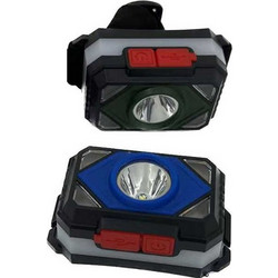 200484 Επαναφορτιζόμενος Φακός Κεφαλής Εργασίας Led