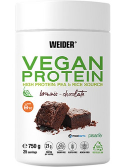 Weider Vegan Cookies Φυτική Πρωτεΐνη Γράμμωσης Χωρίς Λακτόζη & Γλουτένη 750gr