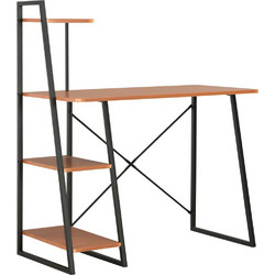 vidaXL Γραφείο Υπολογιστή Ξύλινο 102x50x117cm 20285