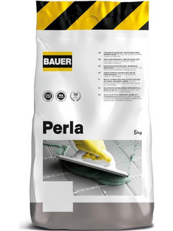 Perla Αρμόστοκος Πλακιδίων No4 Γκρί Σκούρο 0-8mm 5kg Bauer