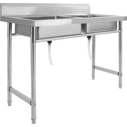 vidaXL 144291 Νεροχύτης Inox