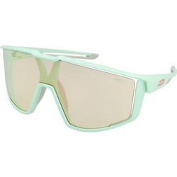 Julbo Fury Vert Green Ανδρικά Γυαλιά Ηλίου Μάσκα Κοκάλινα Πράσινα με Καφέ Degradee Polarized Φακό