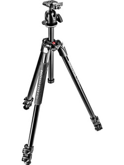 Manfrotto 290 Xtra Aluminum 3-Section With Head