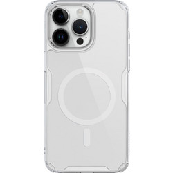 Nillkin Nature Pro MagSafe Back Cover Transparent / White (iPhone 15 Pro)