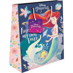 ΣΑΚΟΥΛΑ ΔΩΡΟΥ ΧΑΡΤΙΝΗ 33X12X45 PRINCESS ΜΕ GLITTER 2ΣΧ, PRINCESS Σακούλες Δώρου