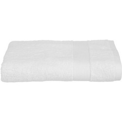 Bath towel Atmosphera Cotton White 450 g/m (70 x 130 cm)