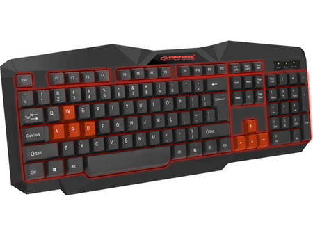 Esperanza EGK201 Gaming Πληκτρολόγιο Black