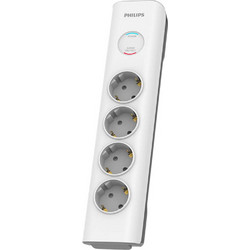 Philips SPN7040WA.GRS Πολύπριζο ασφαλείας 4 θέσεων