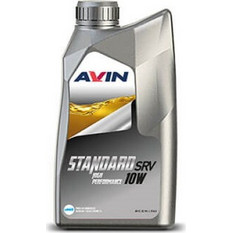 Avin Standard SRV Λάδι Αυτοκινήτου 10W 1lt