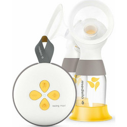 Medela Swing Maxi Διπλό Ηλεκτρικό Θήλαστρο Μπαταρίας & Ρεύματος Χωρίς BPA 150ml