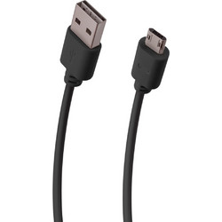 Forever reverse micro USB cable black