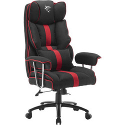 White Shark Le Mans Black/Red Καρέκλα Gaming Υφασμάτινη