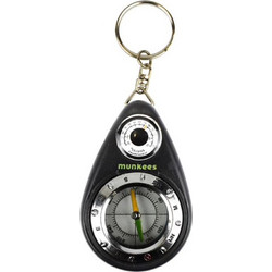Munkees Thermometer-Compass Keychain