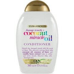 OGX Coconut Miracle Oil Conditioner για Επανόρθωση & Φριζάρισμα για Ξηρά Μαλλιά 385ml