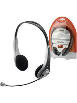 Trust HS-2550 On Ear Ακουστικά Υπολογιστή με Μικρόφωνο & 3.5mm Jack