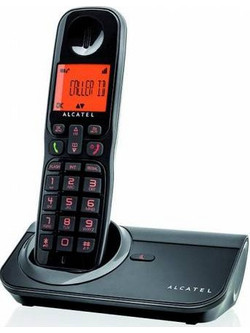 Alcatel Sigma 260 Ασύρματο Τηλέφωνο Μαύρο