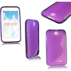 Θήκη TPU GEL S-Line για HTC Desire 310 Μωβ (OEM)
