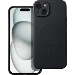 Is Tpu Silicone Mag Iphone 15 Plus Black Backcover - (SILMAGIP15PB)