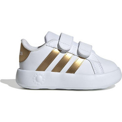 Adidas Grand Court 2.0 Παιδικά Sneakers Λευκά Χρυσά IG6586
