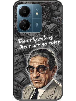 Θήκη Brilliant Business Minds - Aristotle Onassis Xiaomi Poco C65 Black TPU (Μαύρη Σιλικόνη)