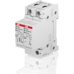 Abb Απαγωγός Υπέρτάσεων Κλάσης T2 με Αποσπώμενα Φυσίγγια Ovr T2-T3 1N 20-275 P Qs 80884