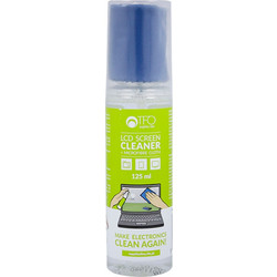 TFO Υγρό Καθαρισμού Οθονών και Πανάκι Microfiber 125 ml