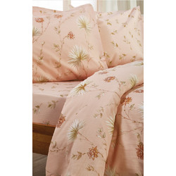WhiteEgg Σετ Σεντόνια Μονά Βαμβακερά 175x270 Romance RO35-1