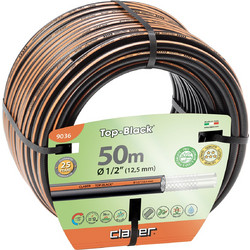 Claber Top Black Λαστιχο Ποτισματος 1/2" 50m
