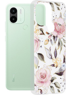 Techsuit Marble Series - θήκη για Xiaomi Redmi A1+ / - Λευκό