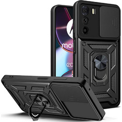 Techsuit CamShield Back Cover Θήκη Μαύρο (Motorola Edge 30)