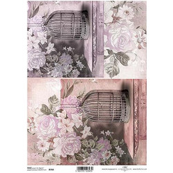 Ριζόχαρτο cages 21x29εκ. (ITD-R764) (ΠΑΚ3)
