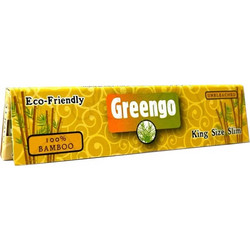 Greengo Χαρτάκια - Bamboo King Size Slim Unbleached