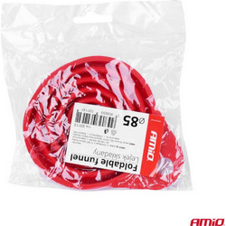 Amio - ΧΩΝΙ ΣΙΛΙΚΟΝΗΣ ΠΤΥΣΣΟΜΕΝΟ 85cm ΚΟΚΚΙΝΟ ΧΡΩΜΑ - 1 ΤΕΜ. (03113 AM)