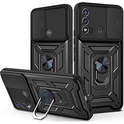 Techsuit CamShield Back Cover Θήκη Μαύρο (Motorola Moto E20 / Moto E30 / Moto E40)