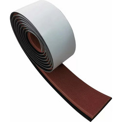 Teak EVA Foam Deck για Πάτωμα Σκαφών Με Original 3Μ αυτοκόλλητο 240*5.7*0.5 εκ. Σκούρο Καφέ