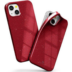 Mercury Goospery Pearl Jelly Back Cover Red (iPhone 13 mini)