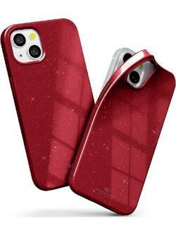 Mercury Goospery Pearl Jelly Back Cover Red (iPhone 13 mini)