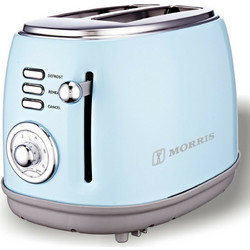 Morris Retro R20817TSB Φρυγανιέρα 2 Θέσεων 850W Γαλάζια