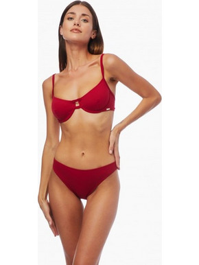 Minerva Daytona Bikini Slip Μπορντό 90-95205-638