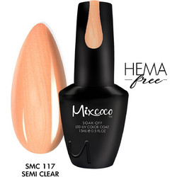 Mixcoco SMC 117 Ημιμόνιμο Βερνίκι Νυχιών 15ml