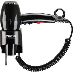 Primo PRHD-50013 Μαύρο Σεσουάρ Ξενοδοχειακού τύπου 2000W AC με κρύο αέρα (500013)